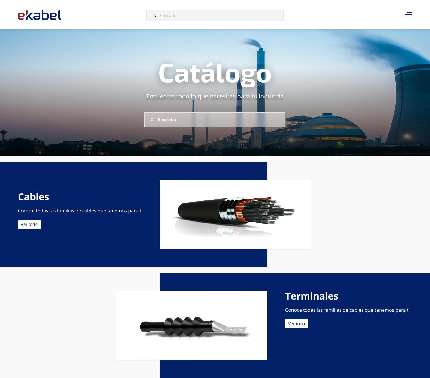 Final UI across web, iOS, and Android — consistent catalog experience across surfaces.